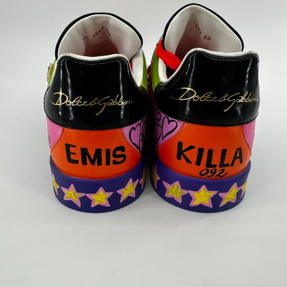 Dolce & Gabbana Portofino Sneakers by Emis Killa 1 Donna,  in Multi - Picture 4 of 9